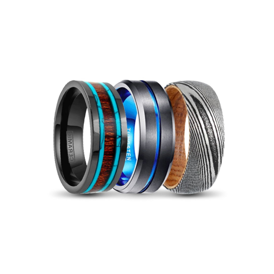 Tungsten Carbide Ring and Mens Wedding Rings