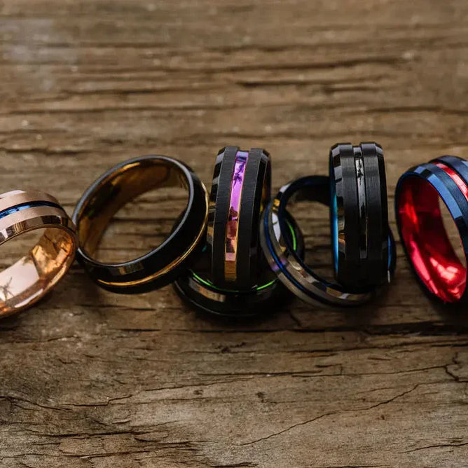 Tungsten Treasures: Unveiling Tungsten Carbide Rings and Trio Bundles