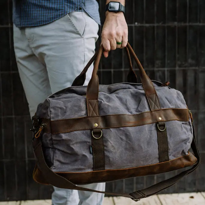 Secure Your Essentials this Easter Weekend with our Wax Canvas Bags