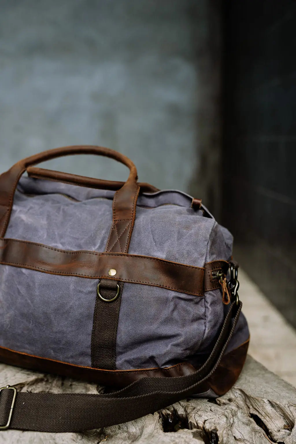 Wax Canvas Duffel Bag