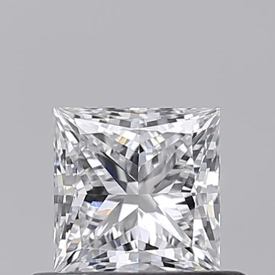 0.52ct Princess Lab Grown Diamond (Colour D, Clarity VVS2, IGI Certified)