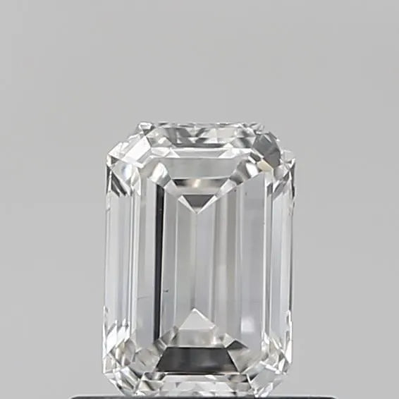 0.54ct Emerald Lab Grown Diamond (Colour F, Clarity VS1, IGI Certified)