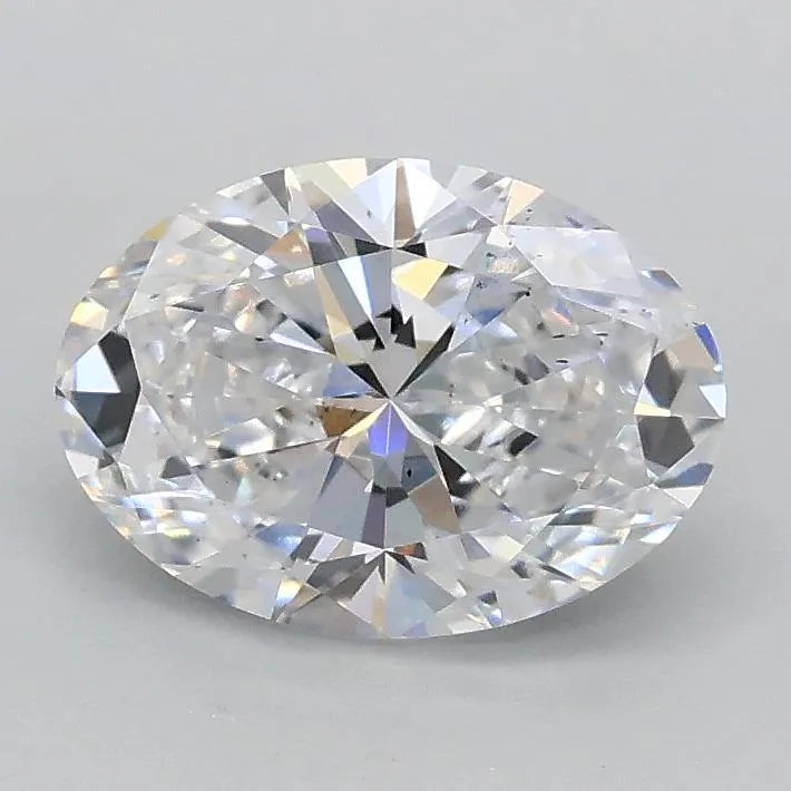 1.00ct Oval Lab Grown Diamond (Colour D, Clarity SI1, IGI Certified)