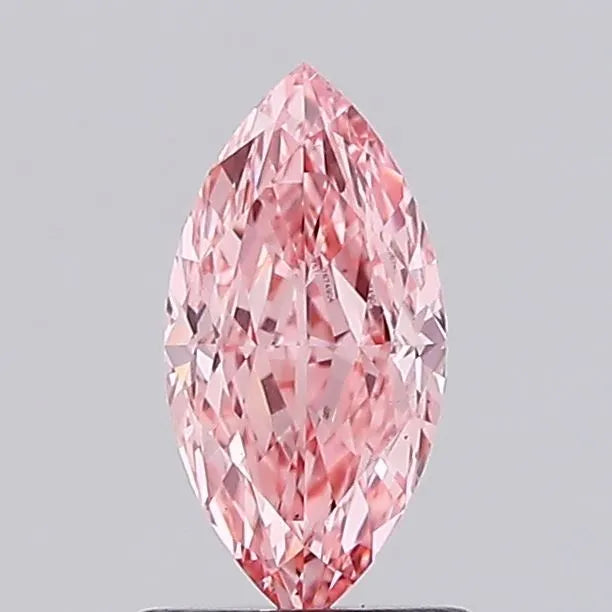 1.04ct Marquise Lab Grown Diamond (Colour Fancy Vivid Pink, Clarity VS1, IGI Certified)