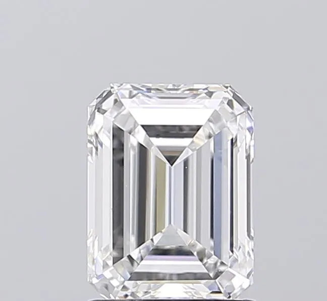 1.50ct Emerald Lab Grown Diamond (Colour E, Clarity VVS1, IGI Certified)