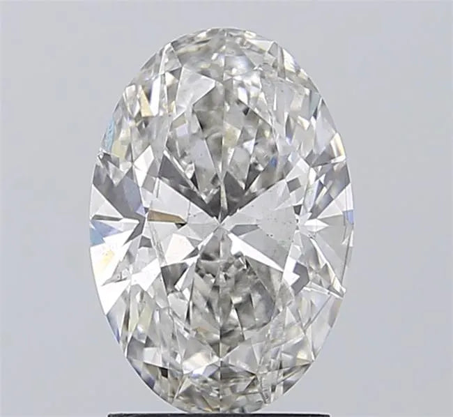 2.00ct Oval Lab Grown Diamond (Colour G, Clarity SI1, IGI Certified)