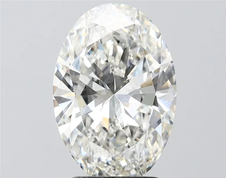 3.00ct Oval Lab Grown Diamond (Colour G, Clarity VS2, IGI Certified)
