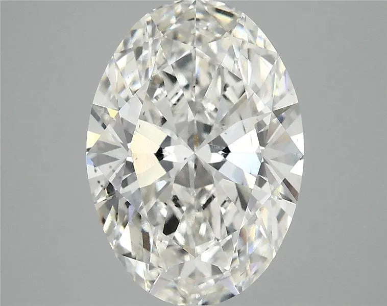 3.52ct Oval Lab Grown Diamond (Colour G, Clarity SI1, IGI Certified)
