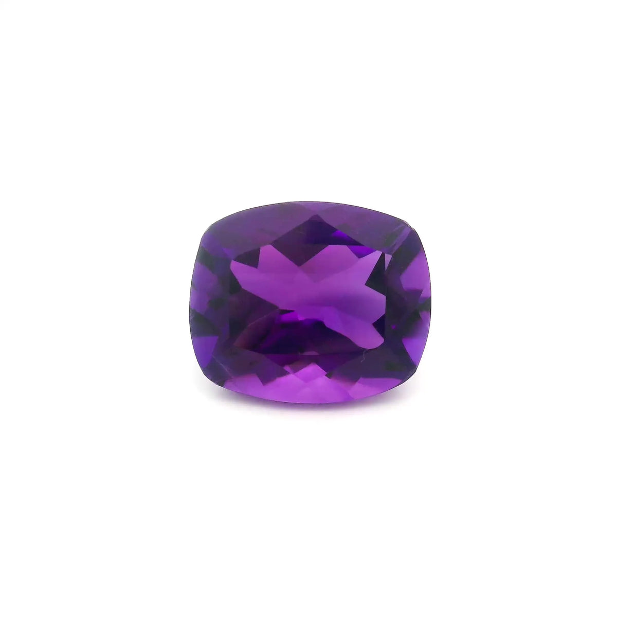 5.53ct Cushion Natural Amethyst (Colour Purple, Clarity Eye Clean, Cut Faceted)