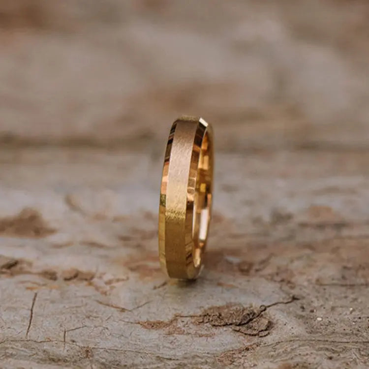 Apollo Gold Slim - Orbit Rings