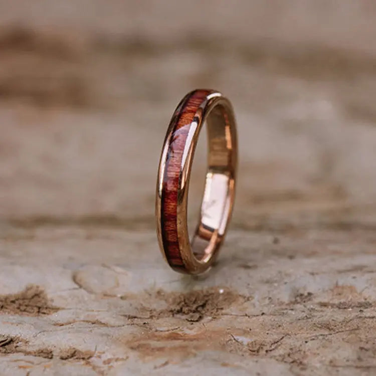 Cartwheel Rose - Orbit Rings