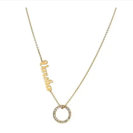Evelyn Maeve Necklace - Orbit Rings