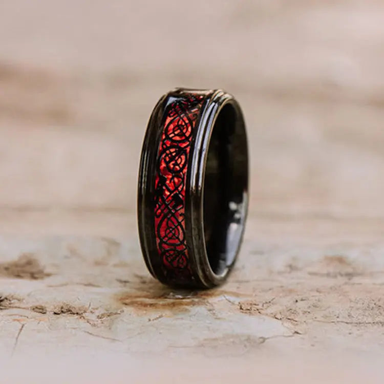 Infinity Tungsten Carbide Wedding Rings Bundle