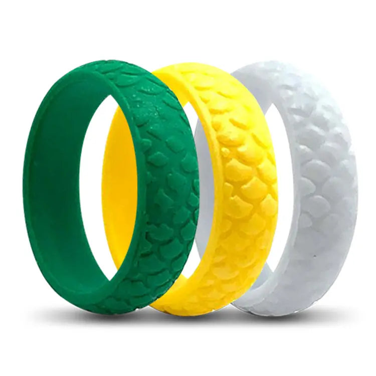 Ladies Birthstone Silicone 3 Pack