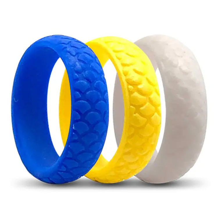 Ladies Birthstone Silicone 3 Pack