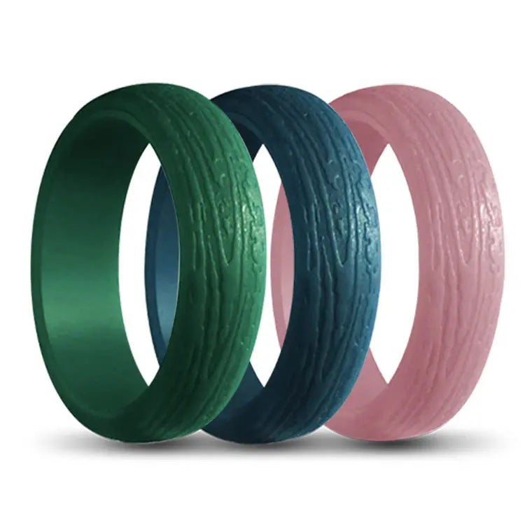 Ladies Textured Silicone 3 Pack