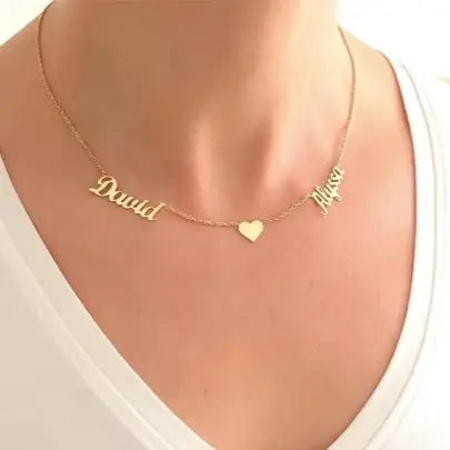 Lily Love Necklace - Orbit Rings