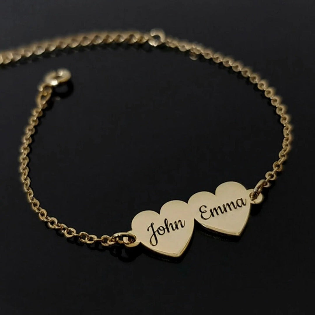 Mimi Heart Bracelet - Orbit Rings