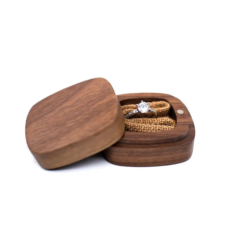 Orbit Rings Wooden Ring Box