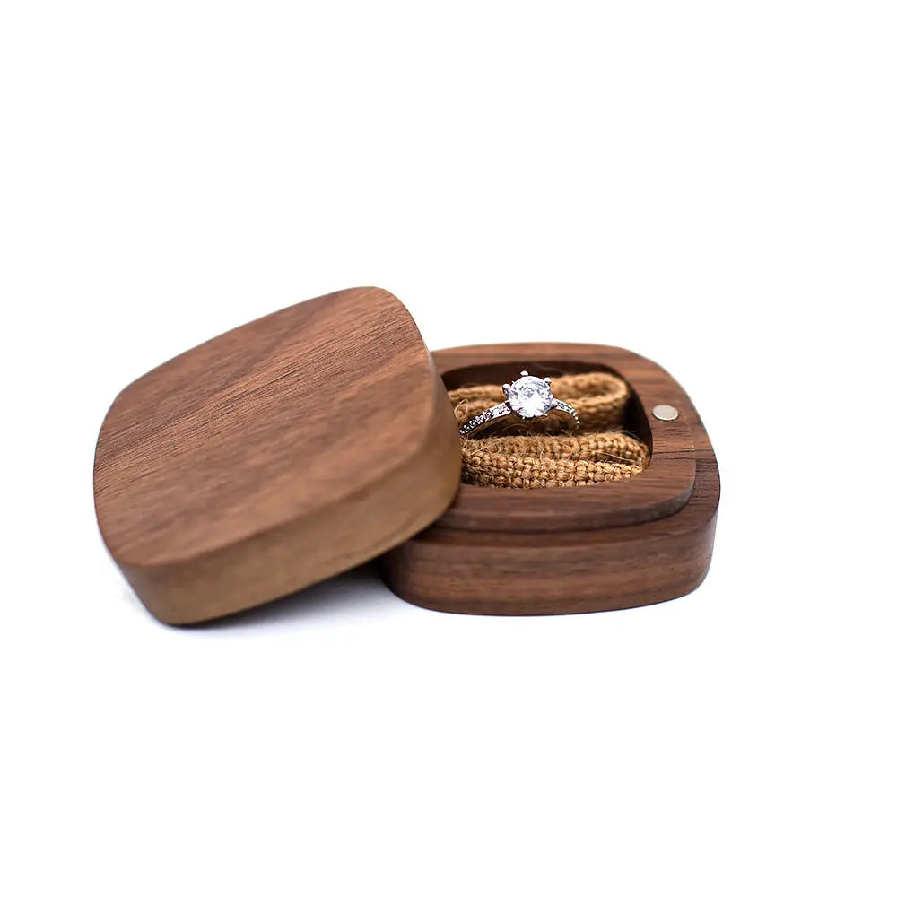 Orbit Rings Wooden Ring Box  