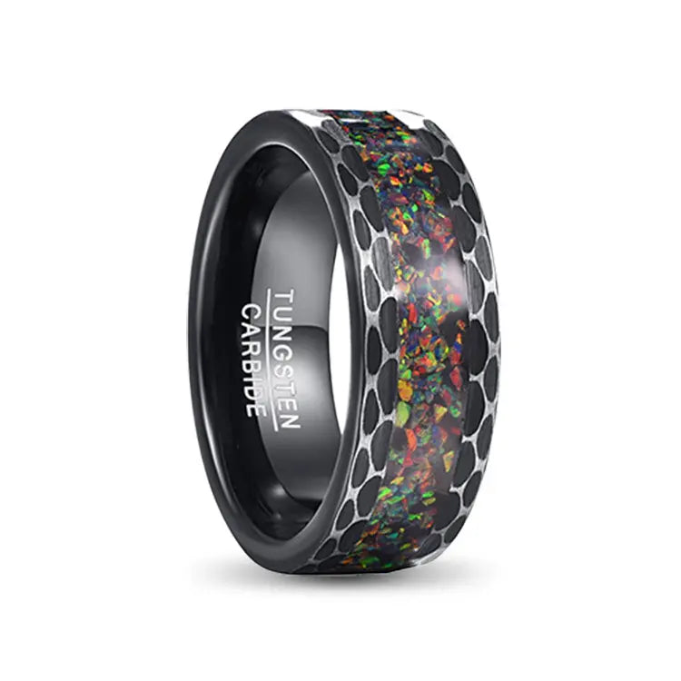 Starry Night Black - Orbit Rings