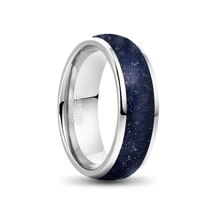 Starry Night Silver - Orbit Rings