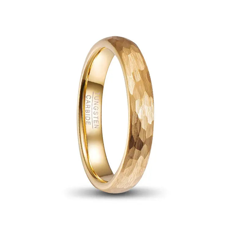 Sunrise Gold Slim Tungsten Carbide