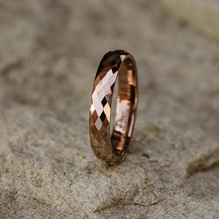 Sunrise Rose Tungsten Carbide