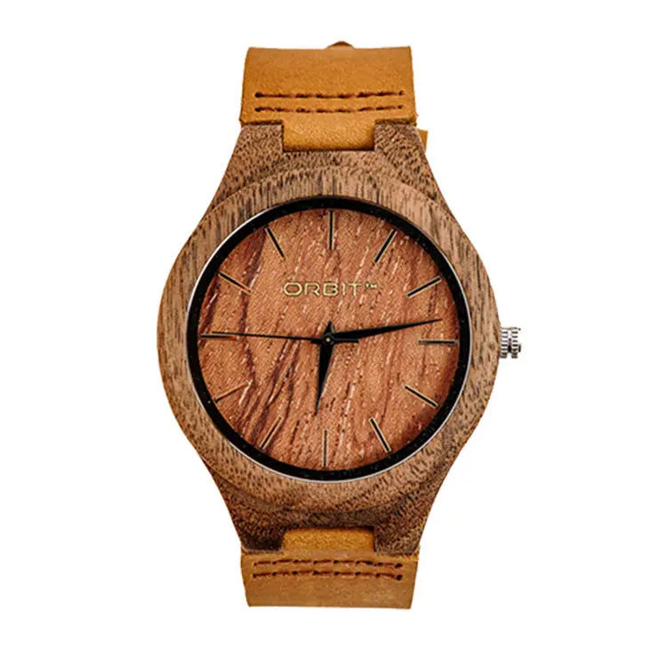 Woodi Tan Watch 