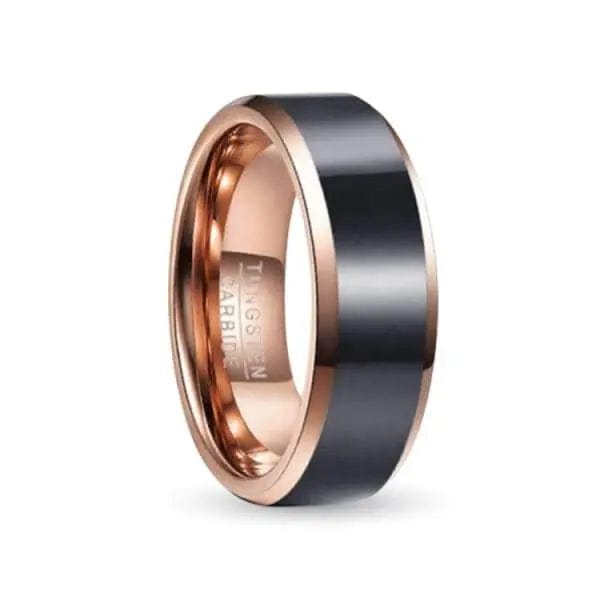 Rosegold Tungsten Carbide Ring