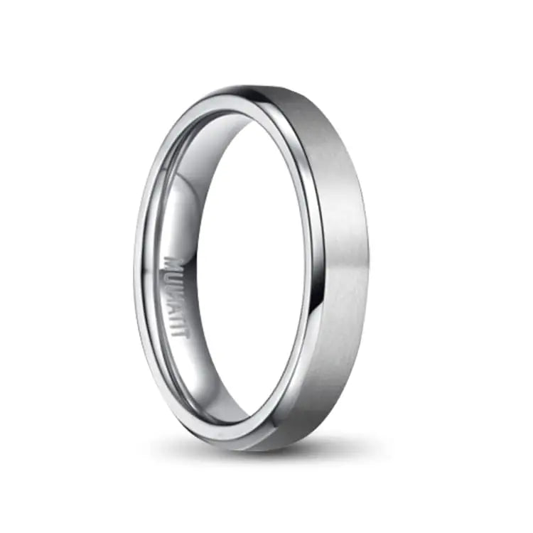 Silver Titanium Ring