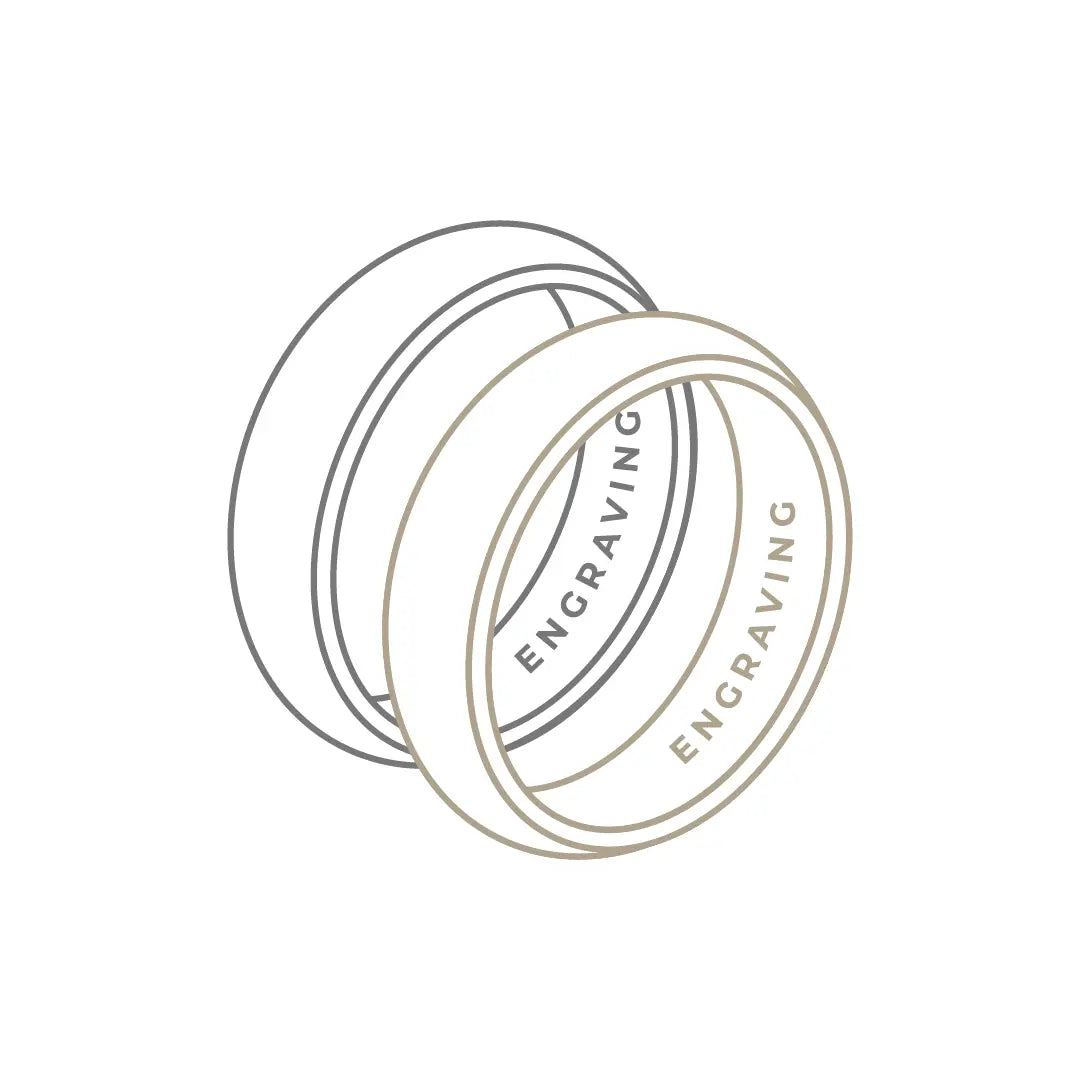 Orbit Rings wedding ring engraving