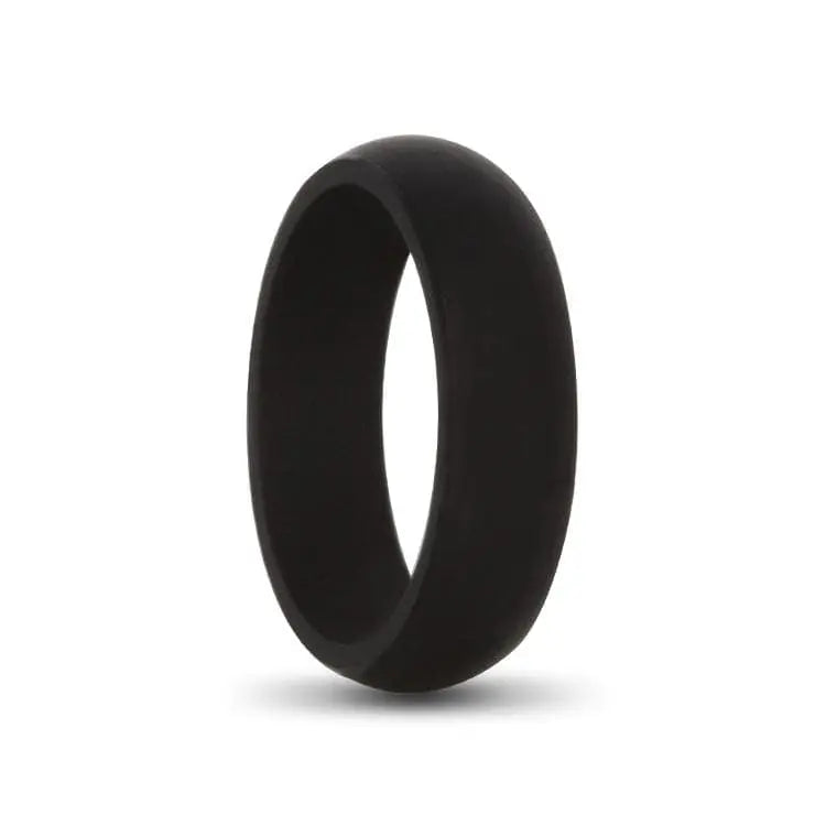 Black Ladies Silicone Ring