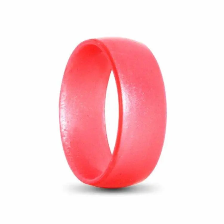 Pink Sparkle Ladies Flex Silicone Ring