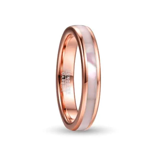 Rose Gold Tungsten Carbide ring