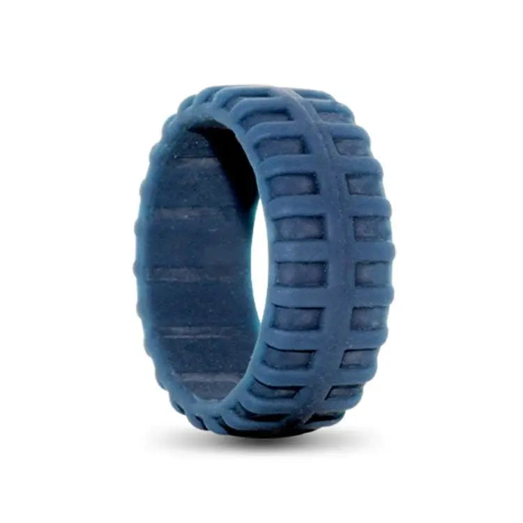 Navy Tyre Silicone Ring