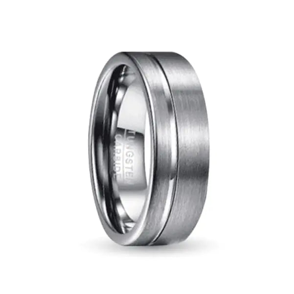 Silver Tungsten Carbide ring