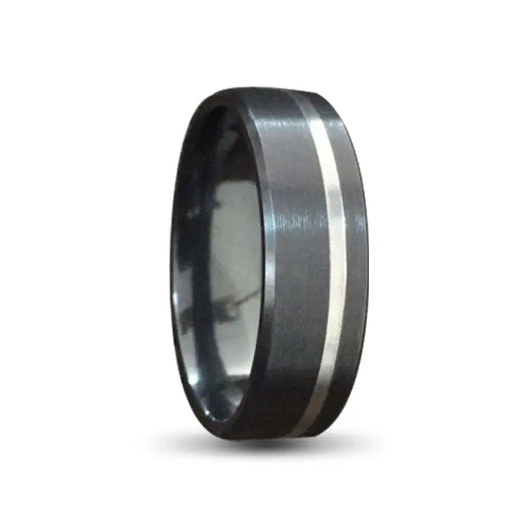 Zirconium and Titanium Ring
