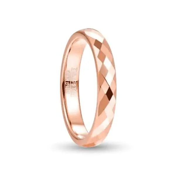 Sunrise Rose Tungsten Carbide