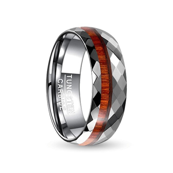 Silver Tungsten Carbide ring