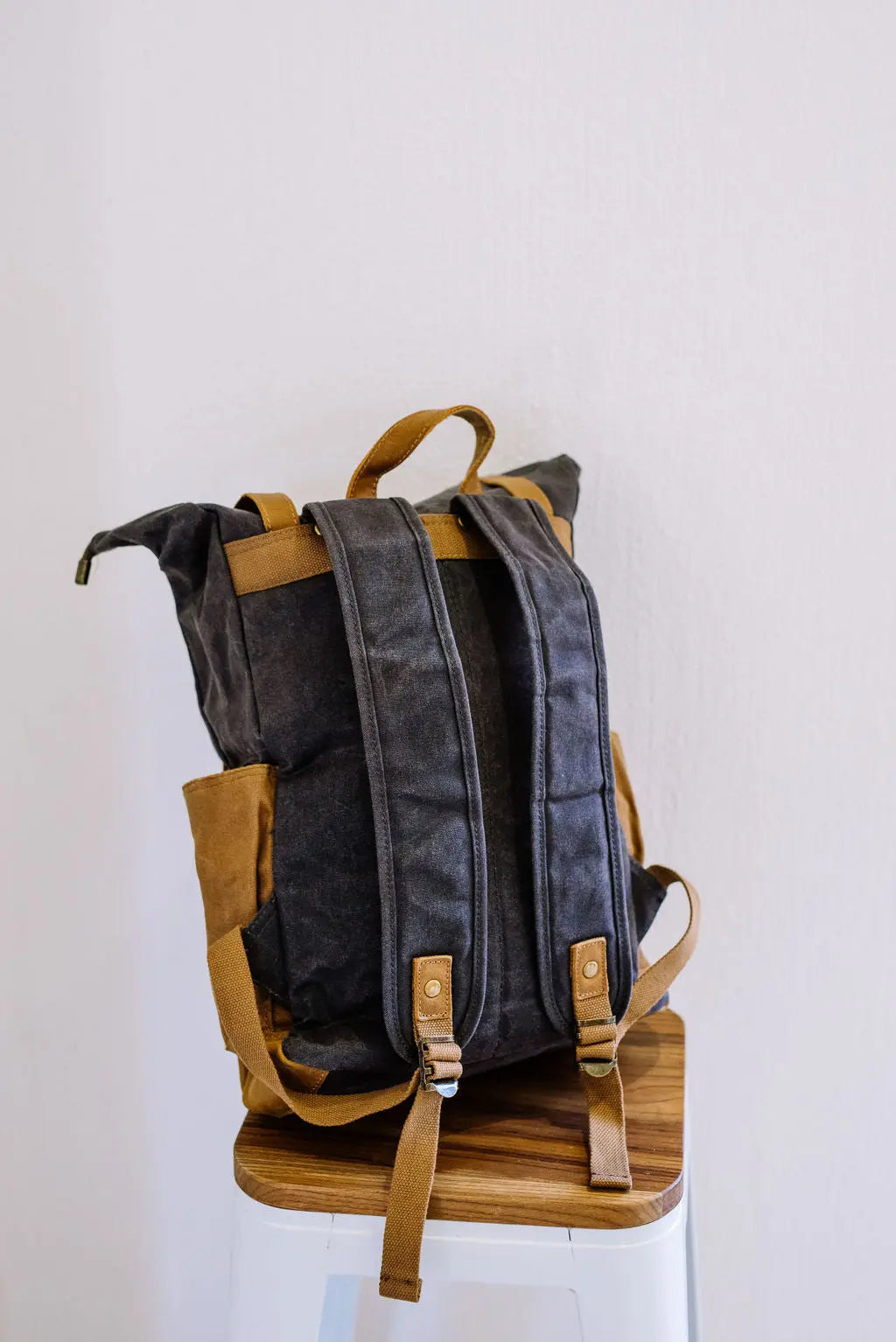 Wax Canvas Backpack - Orbit Rings