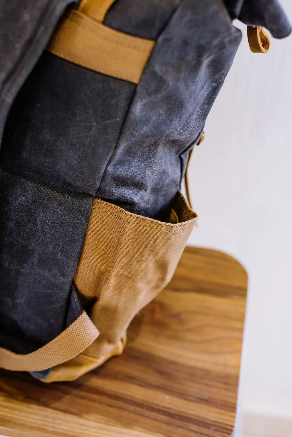 Wax Canvas Backpack - Orbit Rings