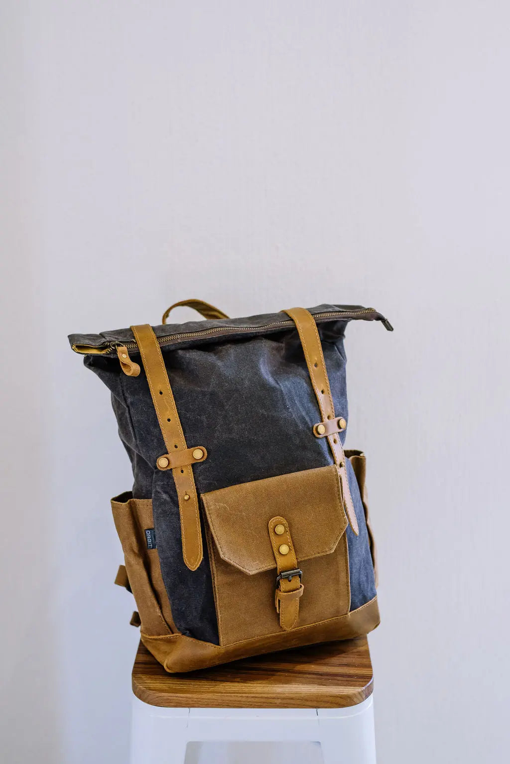 Wax Canvas Backpack - Orbit Rings