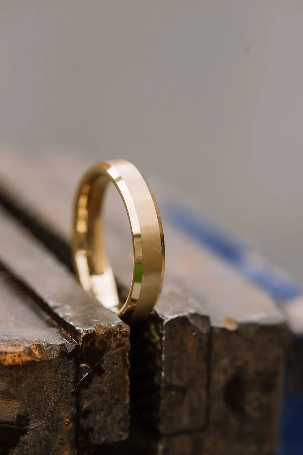 Ladies rose gold tungsten carbide ring