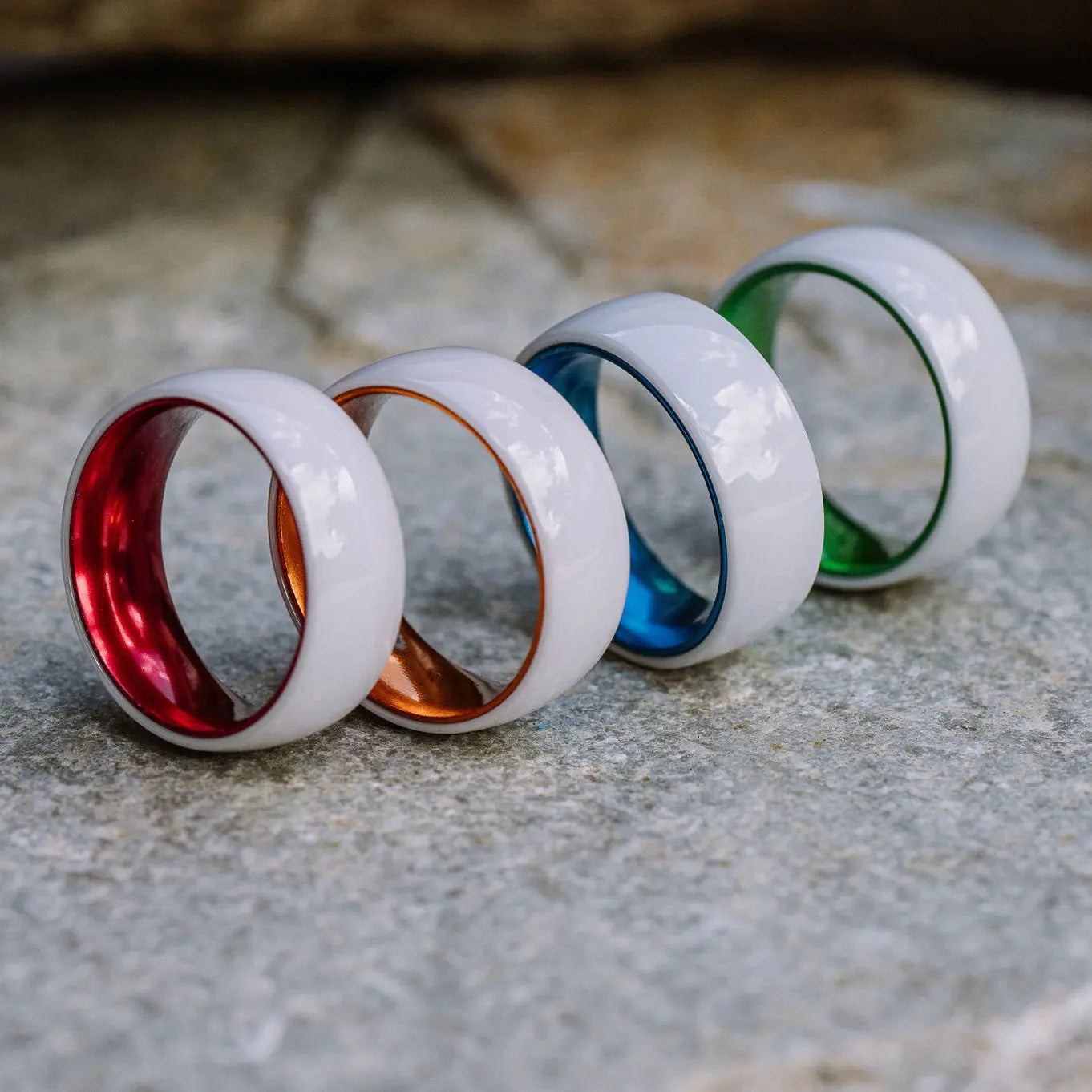 Ceramic Rings for a Stylish Look