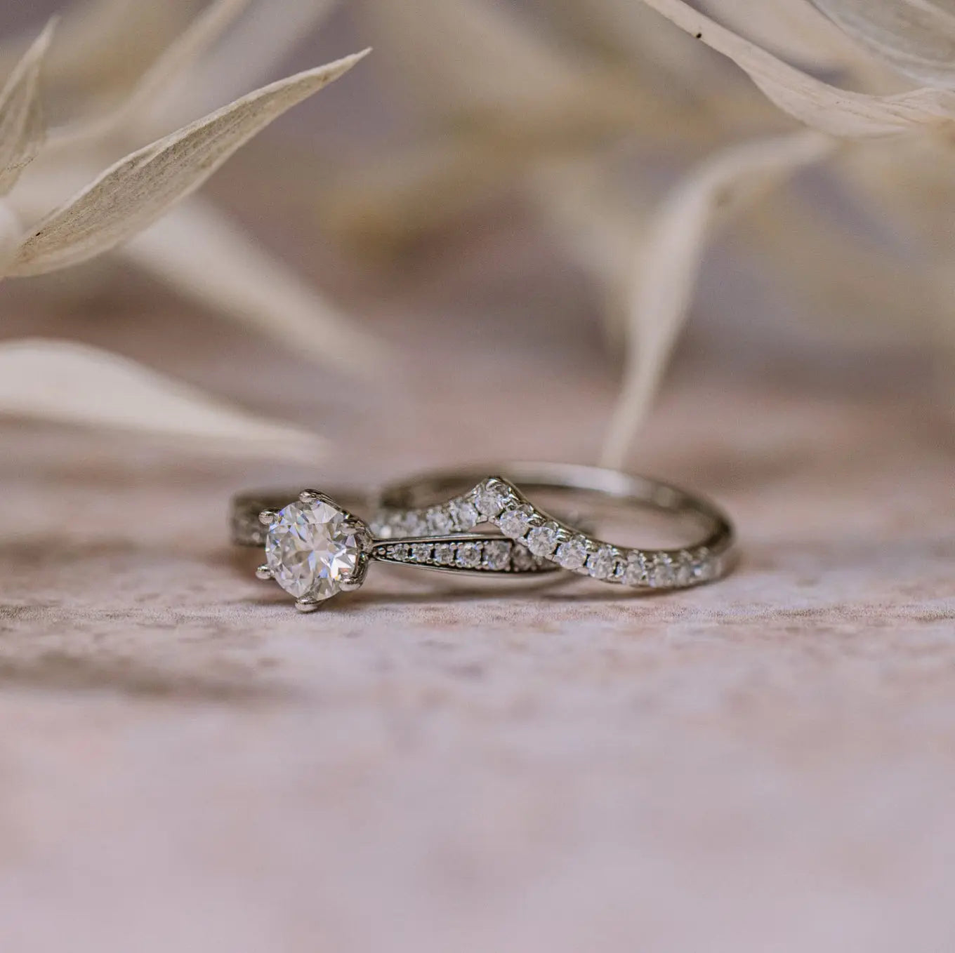 Make Your Move with Our Exquisite Moissanite Wedding Rings