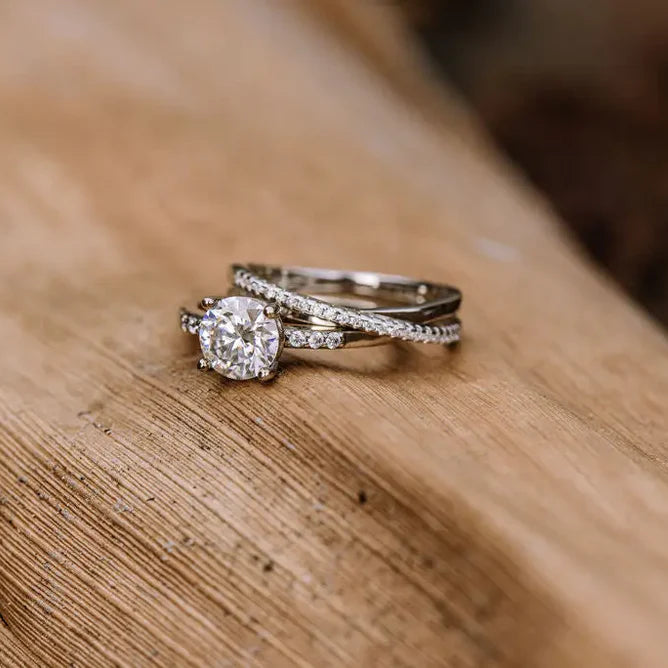 Moissanite + His & Hers – Sparkling Symbols of Love