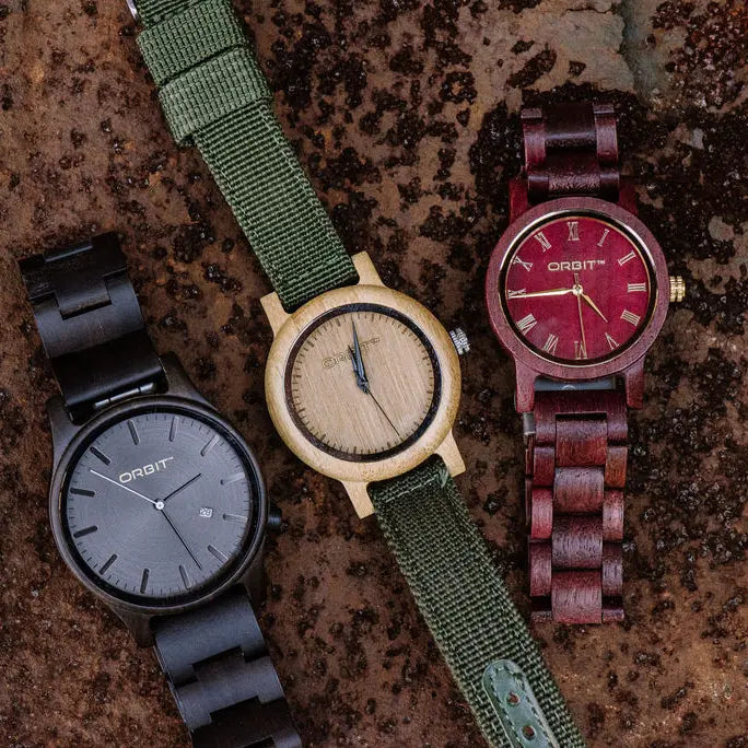 Connect with Nature this Easter Weekend with Orbit Wooden Watches