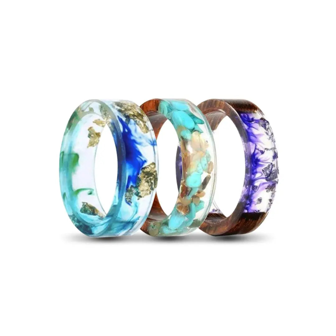 Resin Rings, Men & Women Designer Rings