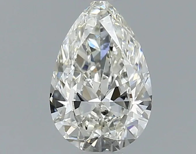 0.50ct Pear Natural Diamond (Colour I, Clarity SI1, GIA Certified)